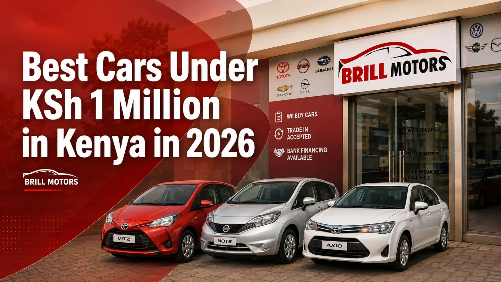 Best Cars Under KSh 1 Million in Kenya in 2026