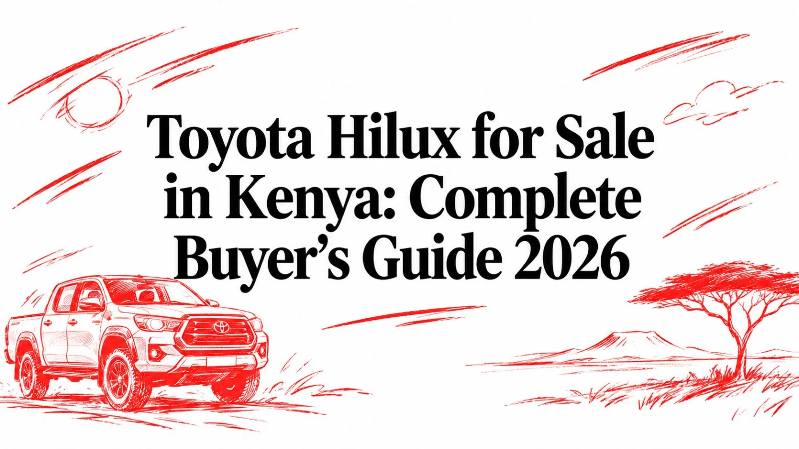 Toyota Hilux for Sale in Kenya: Complete Buyer's Guide 2026