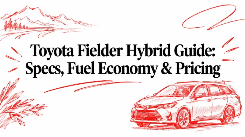 Toyota Fielder Hybrid Guide: Specs, Fuel Economy & Pricing