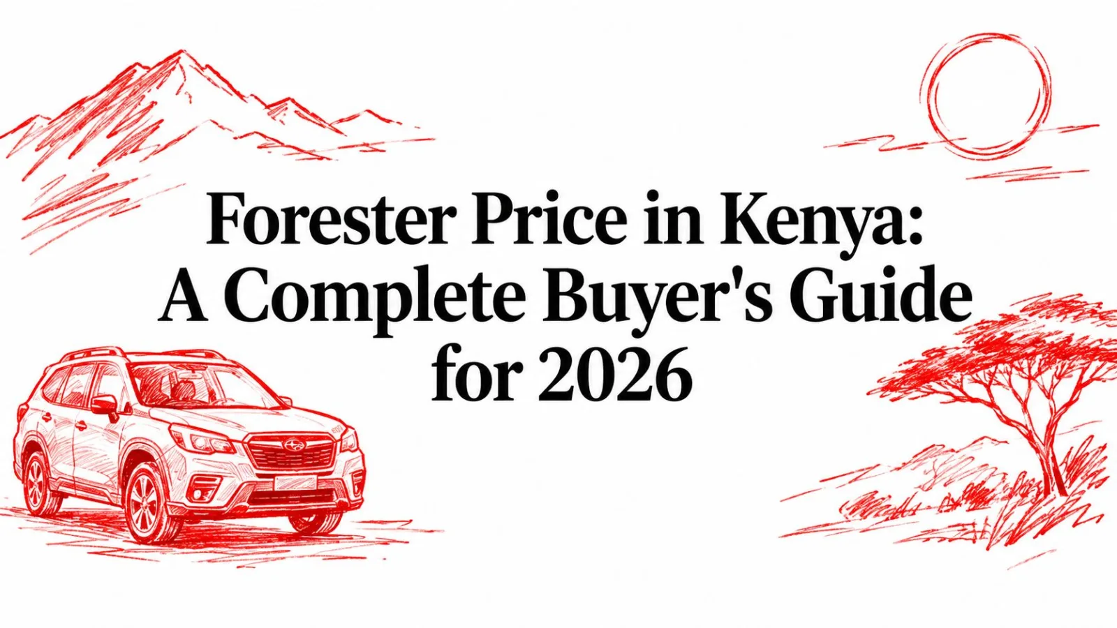 Forester Price in Kenya: A Complete Buyer's Guide for 2026