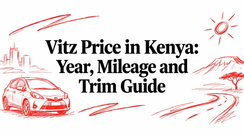 Vitz Price in Kenya: Year, Mileage and Trim Guide
