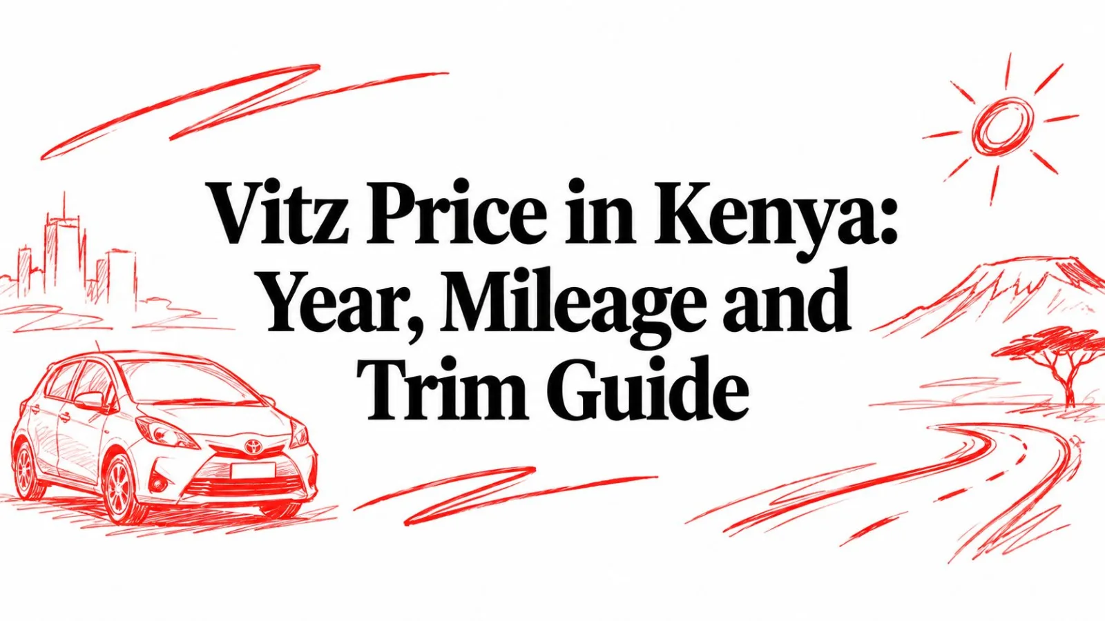 Vitz Price in Kenya: Year, Mileage and Trim Guide