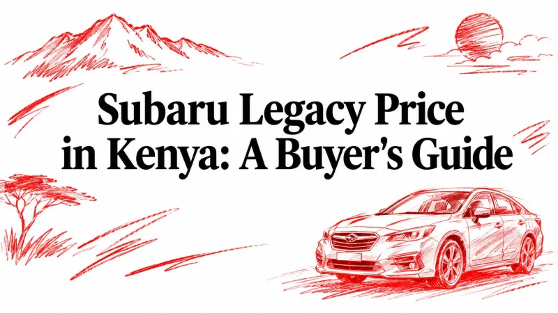 Subaru Legacy Price in Kenya: A Buyer's Guide