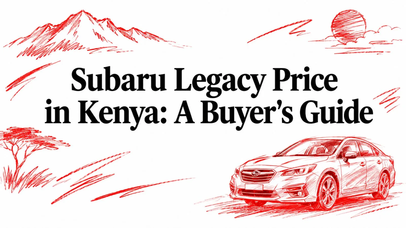 Subaru Legacy Price in Kenya: A Buyer's Guide
