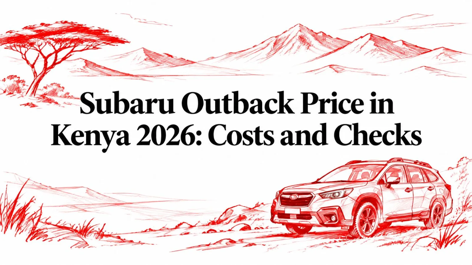 Subaru Outback Price in Kenya 2026: Costs and Checks